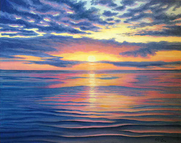 Eternal Tide, oil on canvas, 24 x 30