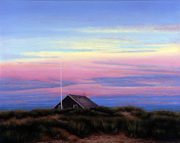 Day is Done, Wellfleet — oil on canvas, 24 x 30&quot;, 2012