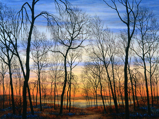 Twilight March — oil on panel, 18 x 24&quot;, 2010, Sold